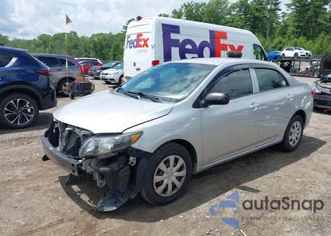 2010 Toyota Corolla z USA, uszkodzony, nr VIN 1NXBU4EE0AZ192843